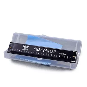 ساز دهنی دیاتونیک Qiset Harmonica 24 طلایی