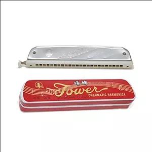 ساز دهنی کروماتیک تاور استیل Choromatic Harmonica Tower