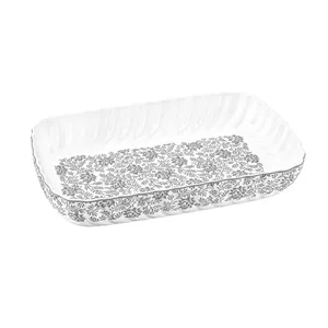 مرغ خوری مستطیل گلدکیش مدل ماندانا سایز بزرگ کد GK701135-16