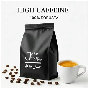 قهوه 100 درصد روبوستا سوپر کافئین ( پودر قهوه مخصوص مکاپات ) 1 کیلوگرم