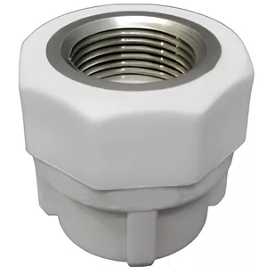 اتصال بوشن یکسر فلزی آذین لوله سایز 63 در 2 اینچ