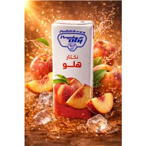 آبمیوه پاکتی هلو 200 سی سی پگاه