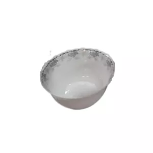 کاسه سالاد 1 عددی اپال سفید طوسی