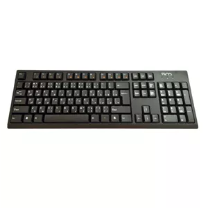 کیبورد و موس بی سیم تسکو مدل TKM 7019W مشکی گارانتی 12 ماهه توسن سیستم