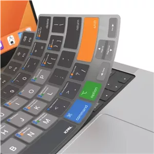 محافظ کیبورد جی سی پال مدل VerSkin Apple MacOS Shortcut Keybaord (مک بوک ایر M1)