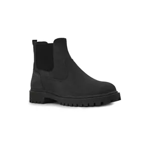 نیم بوت چرمی روزمره مردانه Avas Bootie MC IV Jet black 44