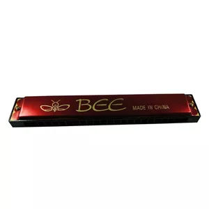 ساز دهنی دیاتونیک Qiset Harmonica 24 قرمز