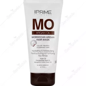 ماسک مو تقویت کننده آرگان موهای رنگ شده و آسیب دیده پریم Prime MO 150ML