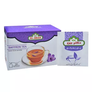 چای کیسه ای زعفرانی دکتر بین بسته 20 عددی