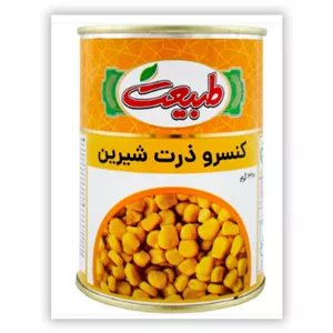 کنسرو ذرت شیرین طبیعت 380گرمی