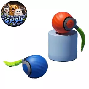 اسباب بازی توپ هوشمند گربه پت گرویتی دم دار Gravitational smart pet ball toy Tug ball