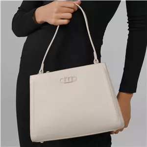 کیف دستی زنانه دیوید جونز مدل David Jones CM7415 کرم روشن