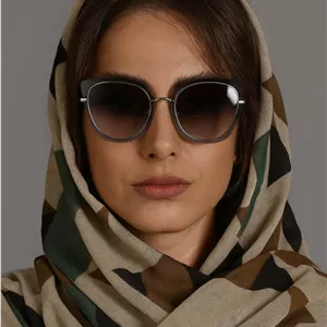 عینک آفتابی زنانه فلزی لاکچری هلن کلر مدل ۸۷۱۷