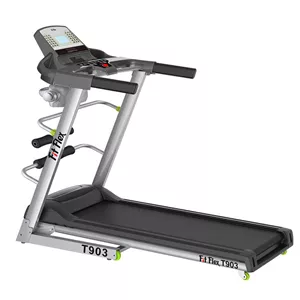 تردمیل دوثابت شیب برقی با ویبراتور چند کاره FIT FLEX T903