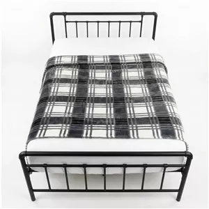 پتو مسافرتی مایسا دونفره مدل چهارخونه کلاسیک سایز 200*220