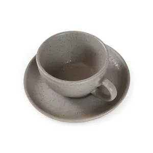 فنجان و نلعبکی دو پارچه قهوه خوری مدل پروا