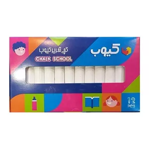 گچ تخته سیاه 12عددی سفید 