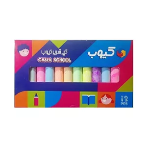 گچ تخته سیاه 12 عددی مدل رنگی 