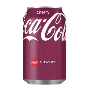 نوشابه کوکاکولا اصل اروپا با طعم آلبالو 330 میل CocaCola