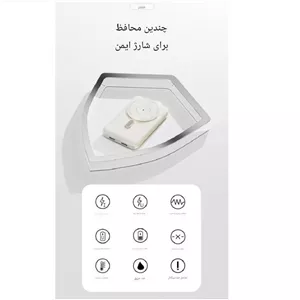 پاوربانک جووی مدل JP522 ظرفیت 10000 میلی‌آمپرساعت مشکی