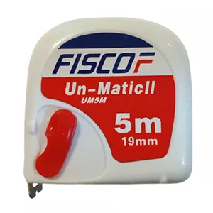 متر 5 متری فیسکو مدل Un-Maticll | سفید