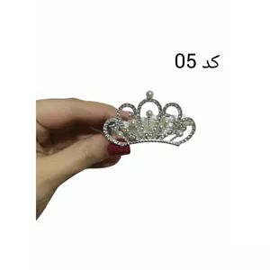 گیره گوجه ای مو مدل تاج 04