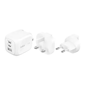 شارژر دیواری 70 وات 3 پورت برند Belkin مدل BoostCharge Pro GaN