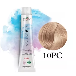 رنگ مو آکوارلی شماره 10PC رنگ بلوند مرواریدی خاکستری خیلی خیلی روشن حجم 100 میلی لیتر