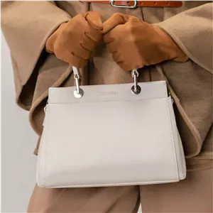 کیف دستی زنانه دیوید جونز مدل David Jones CM7558 نقره ای