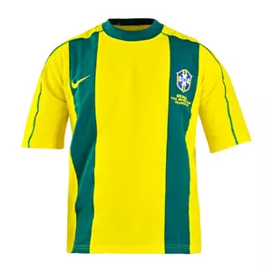 تیشرت فوتبالی برزیل مدل Nike-ZRA-4D0663 زرد XXL