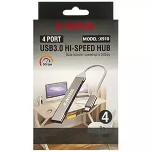 هاب USB 3.0 چهار پورت USB مدل X1040 از برند ایکس نوا