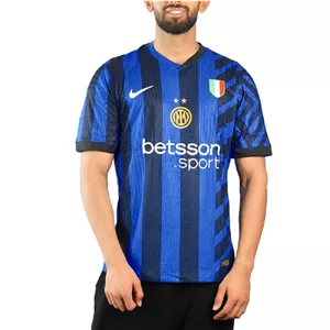 تیشرت فوتبالی پلیری اینتر میلان مدل Nike-Dri Fit-18401 آبی مشکی