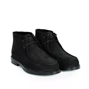 نیم بوت مردانه چرم مشهد مدل J6369 سبز ارتشی 40