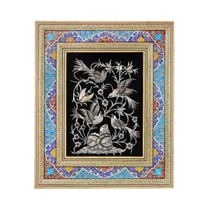 قاب 30*40 دورنقاشی قلم زنی 