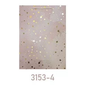ساک کادویی سایز 12*42*31 عمودی کد: 4-3153 گل بهی