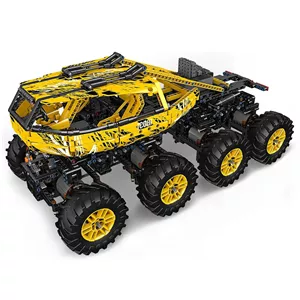 ساختنی مولد کینگ 18031 ماشین آفرود Yellow Firefox Climb Car کنترلی