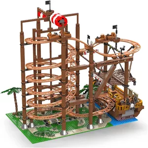 ساختنی مولد کینگ 11013 ترن هوایی مارپیچ Helix Roller Coaster