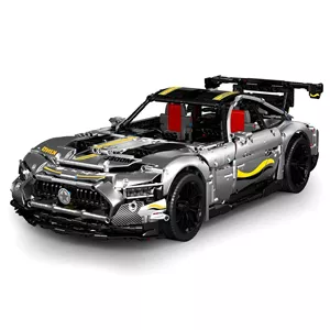 ساختنی مولد کینگ 13126 ماشین اسپرت Mercedes Benz AMG GT R silver