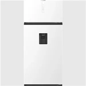 یخچال فریزر هایسنس مدل RFT560W ظرفیت ۲۰ فوت سفید دارای 2 سال گارانتی زرین نمای کاسبین