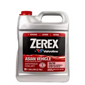 ضدیخ کولانت قرمز والوالین اصل آمریکا ZEREX ASIAN RED VEHICLE