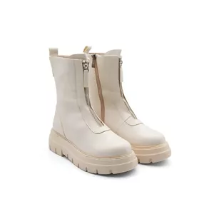 کفش بوت زنانه مدل 0532 _ Boots کرم 37