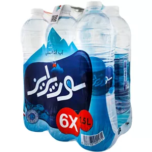 آب آشامیدنی پک 6عددی 1.5 سورپرایز
