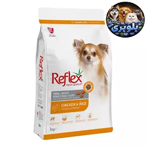 غذای خشک سگ بالغ رفلکس نژاد کوچک مرغ فله ای – اورجینال 1 کیلوگرم (فله ای در بسته بندی زیپ کیپ)