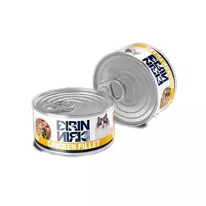 کنسرو گربه دیرین دیرین مدل چانک طعم فیله مرغ وزن 120 گرم