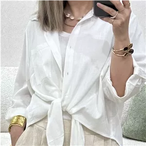 شومیز زارا - zara سفید XL