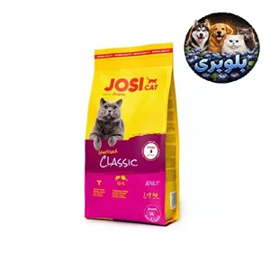 غذای خشک گربه کلاسیک جوسی جوسرا عقیم شده با طعم ماهی سالمون اورجینال 5 کیلوگرم (فله ای در بسته بندی زیپ کیپ)