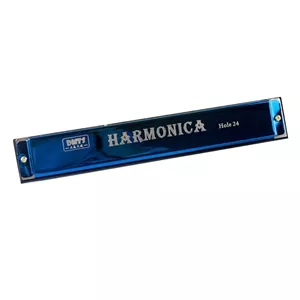ساز دهنی دیاتونیک Qiset Harmonica 24 آبی