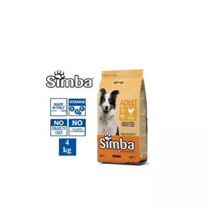 غذای خشک سگ مونژ مدل سیمبا طعم مرغ Monge simba dog Chicken وزن 4 کیلوگرم