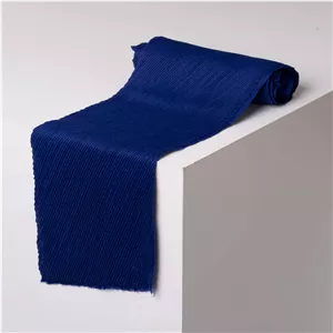 شال سوپر نخ ساده ch150 آبی نفتی
