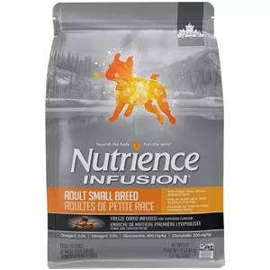 غذای خشک سگ بالغ نژاد کوچک نوترینس با طعم مرغ مدل Infusion Nutrience Infusion Adult Small Breed with Chicken